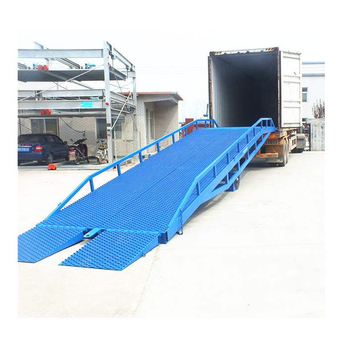 High strength steel 10 ton wide used truck loading hydraulic dock ramp platform