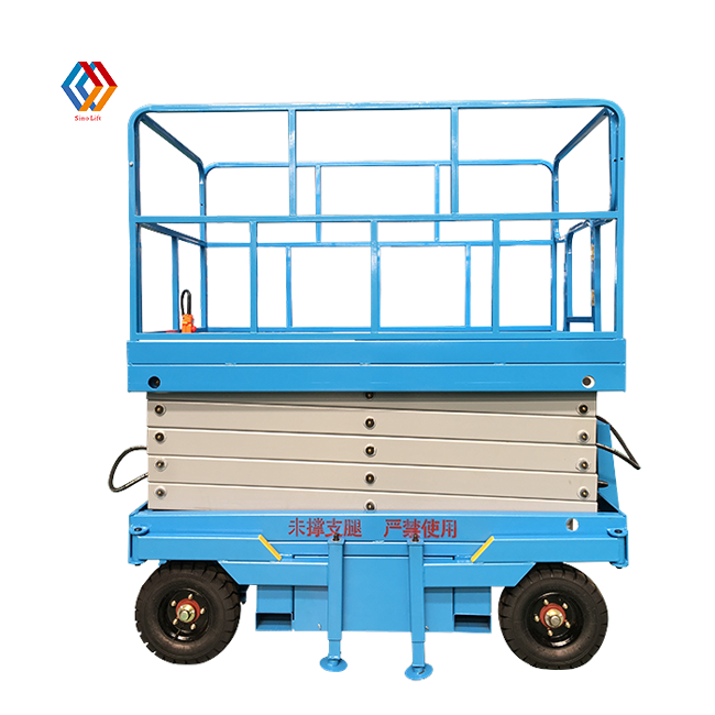 4-18m Aerial Skylift 6m 8m 10m 12m 14m Mobile Lifter Scaffolding Electric Hydraulic Scissor Lift