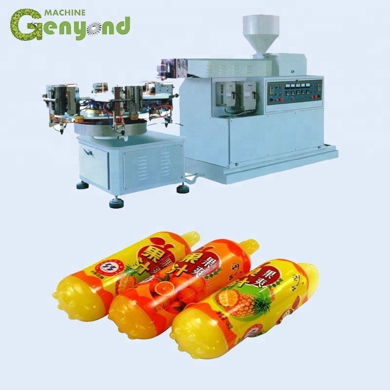 1 ton per hour plastic tube ice pop making machine