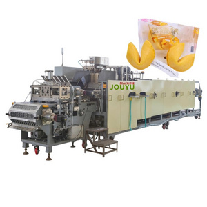 Factory Genyond Fortune Cookies depositor depositing equipment forming extruder fortune biscuit production line Making Machine