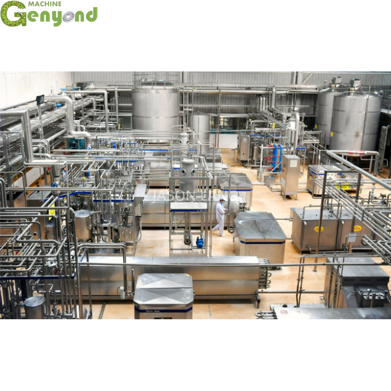 Factory Yoghurt Making Machine Milk Cooler Tank Machine Yoghurt Plant Yogurt Production Line Machinery