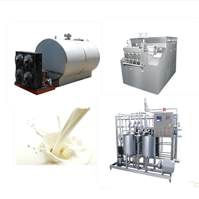 automatic UHT milk processing plant for small scale farm