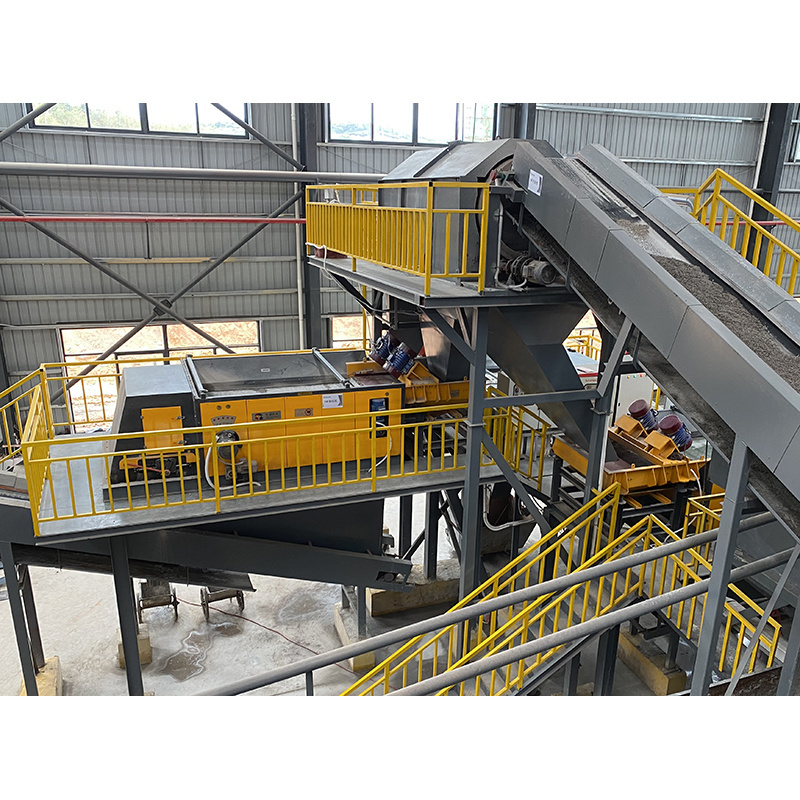 EddyCurrent FINES separator processing bottom ash from waste incinerators to Separate aluminum copper and other nonferrous