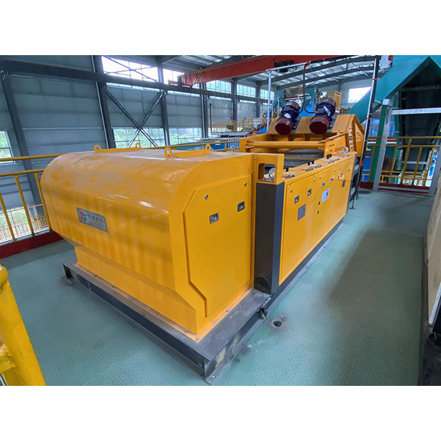 Magnetic Eddy Current Separator concrete metal from waste to energy WTE  IBA bottom ash incineration