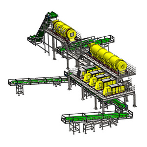 Waste Metal Recycling Machine Magnetic Separator For Shredder Residue Processing