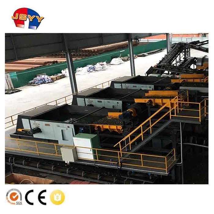 EJET High-Quality Great Processing Capacity  Eddy Current Separator for Recycling Metal Vacuum Shredder