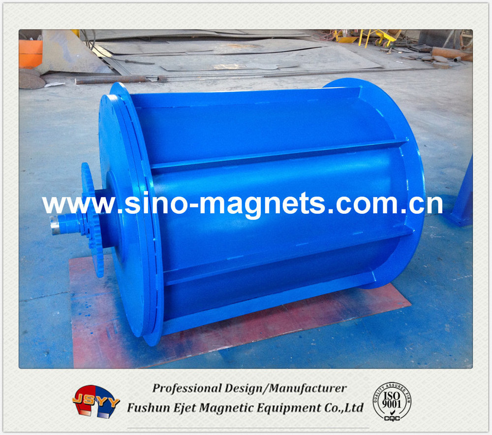 Waste Metal Recycling Machine Magnetic Separator For Shredder Residue Processing