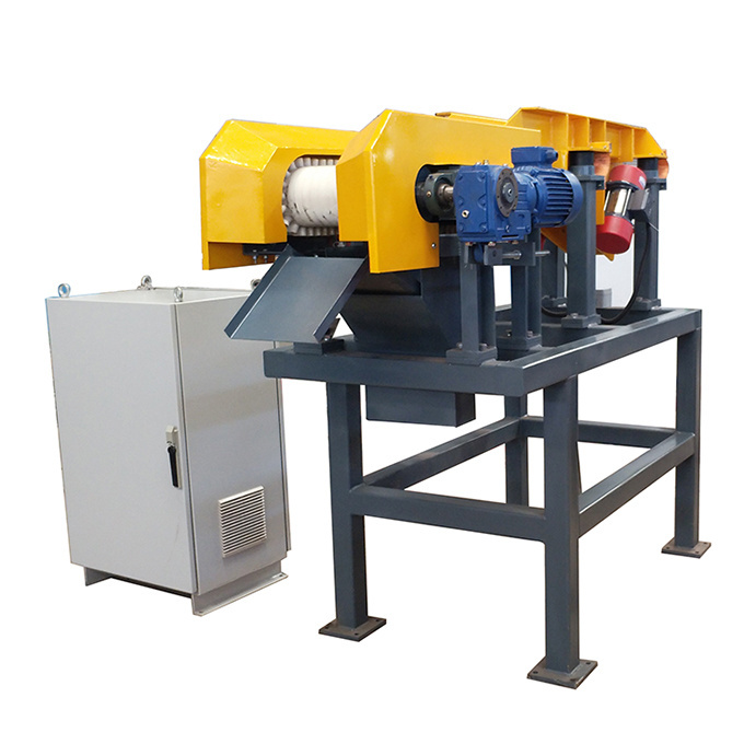 Magnetic Eddy Current separator in hospital medical waste incinerator fly ash (MWIFA) processing for metal sorting and recovery