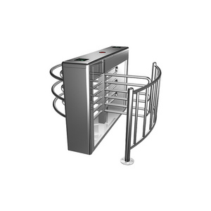 304 Stainless Steel Outdoor Half height security entrance NFC control turnstile gate for access control system