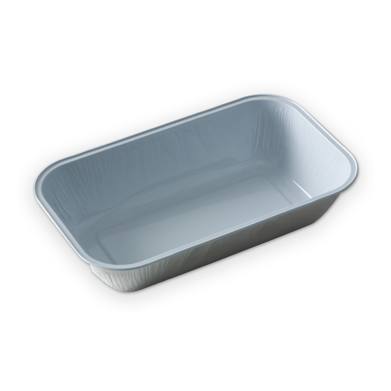 SinoPack Airline Catering Meal box  Aluminum Foil Container Coated boxes with Cover