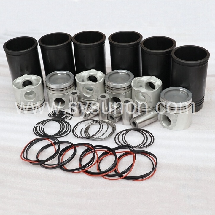 K19 KTA19 KTA19-G2 Cylinder Piston Kit (cylinder liner+piston+pin+piston ring+clamp+O-Ring)