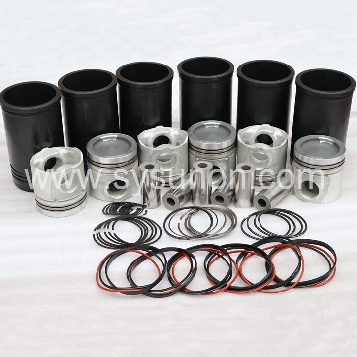 K19 KTA19 KTA19-G2 Cylinder Piston Kit (cylinder liner+piston+pin+piston ring+clamp+O-Ring)