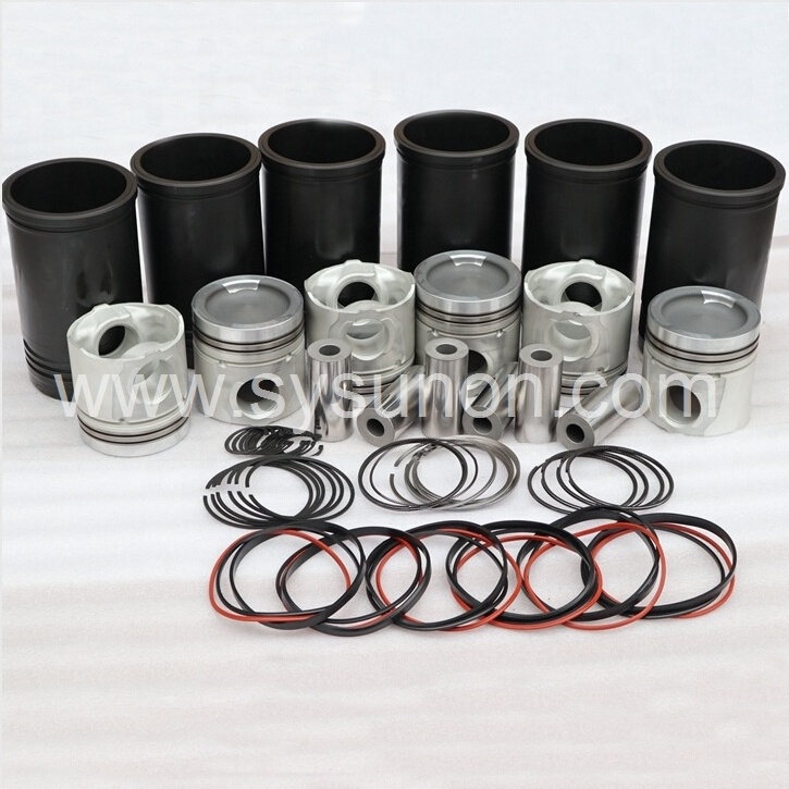 K19 KTA19 KTA19-G2 Cylinder Piston Kit (cylinder liner+piston+pin+piston ring+clamp+O-Ring)