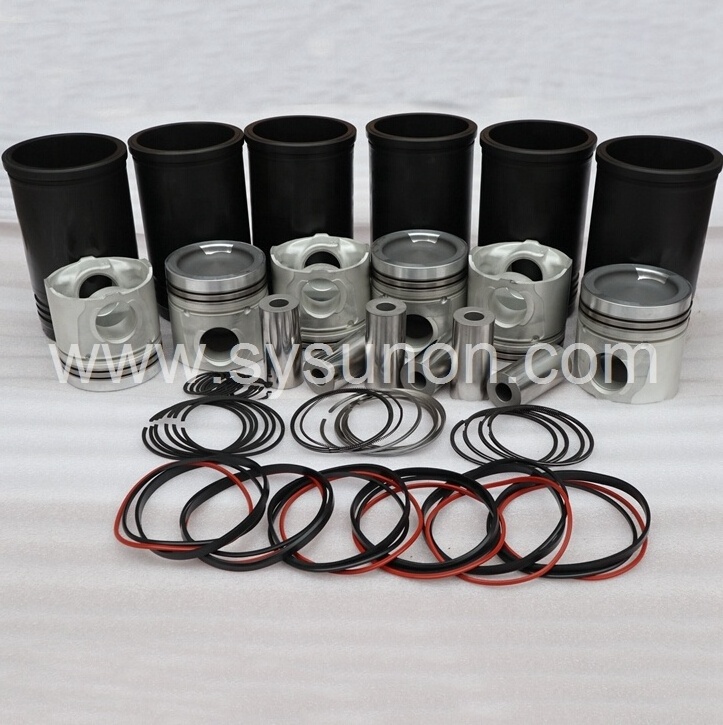 K19 KTA19 KTA19-G2 Cylinder Piston Kit (cylinder liner+piston+pin+piston ring+clamp+O-Ring)