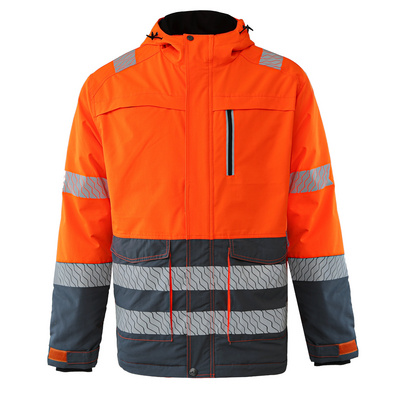 Breathable Construction Wear Clothing Uniform Hi Vis Reflective Workwear Jacket