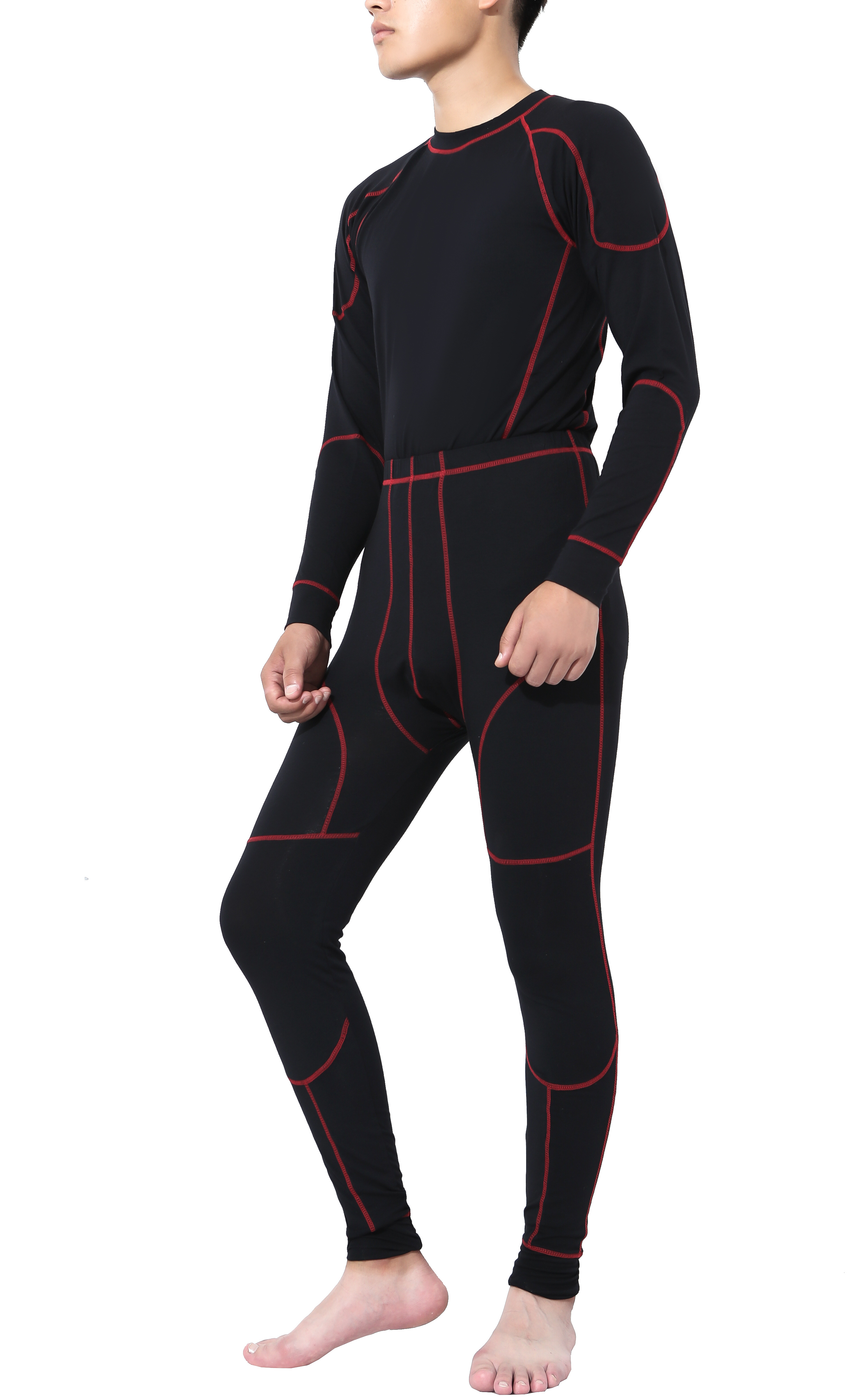 Merino wool Long sleeve underwear man long johns,heated thermal underwear