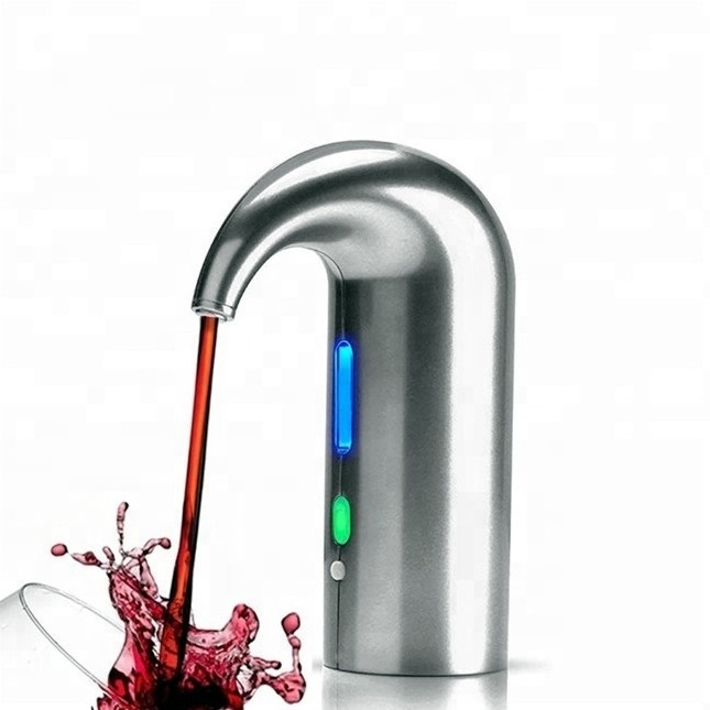 New products 2022 innovative rechargeable electric wine aerator decanter wine saver pump water dispenser for barware