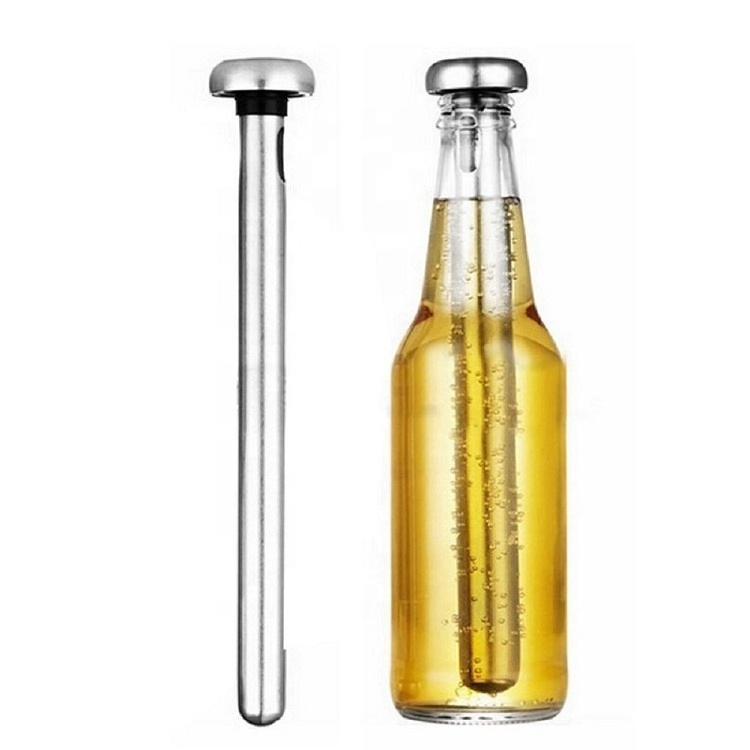 Amz Top Seller 2023 Stainless Steel Beer Bottle Chiller Cooler 2 Pack