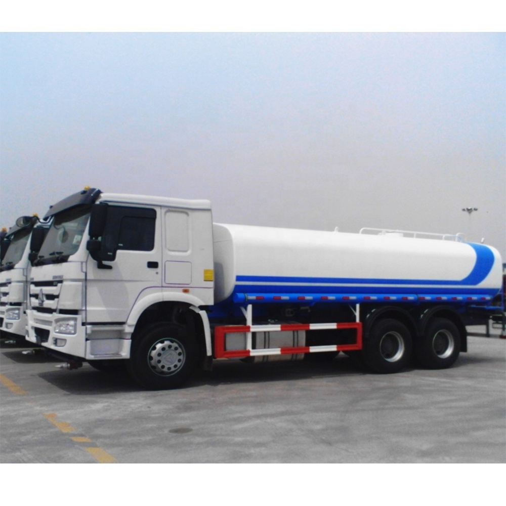 HOWO 6x4 10 Wheels 25m3 Sprinkler Tanker Water Spraying Tank Truck Factory Price 295/80R22.5 3