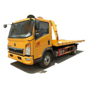 4X2 small 5 ton howo towing truck price for sale