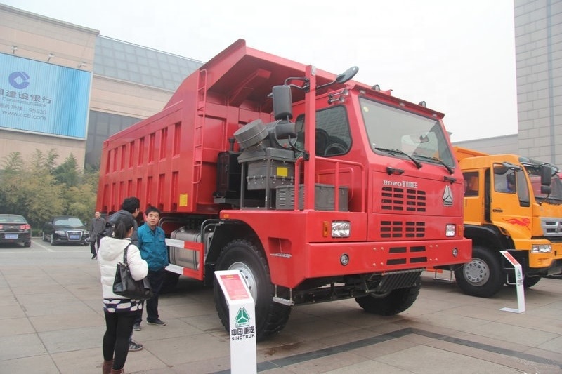 jinan sinotruck howo 50 60 70 80 90 ton mining dump truck prices