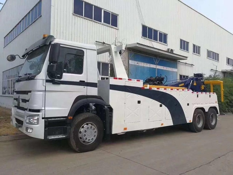 Sinotuk Howo Brand New 20 ton tow truck wrecker recovery truck for sale