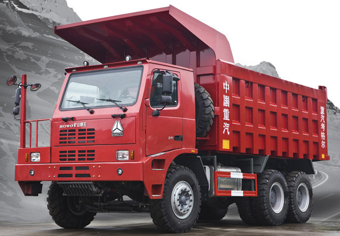 jinan sinotruck howo 50 60 70 80 90 ton mining dump truck prices