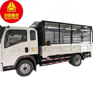 HOWO 3.5T Fence Cargo Truck 116HP Small Fence Vehicle