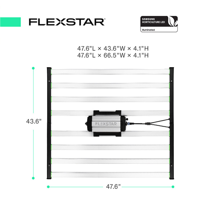 Flexstar 1000W 800W 720W 645W US/TH/CA Warehouses Smart Controller Led Grow Light Bar 800 Watt