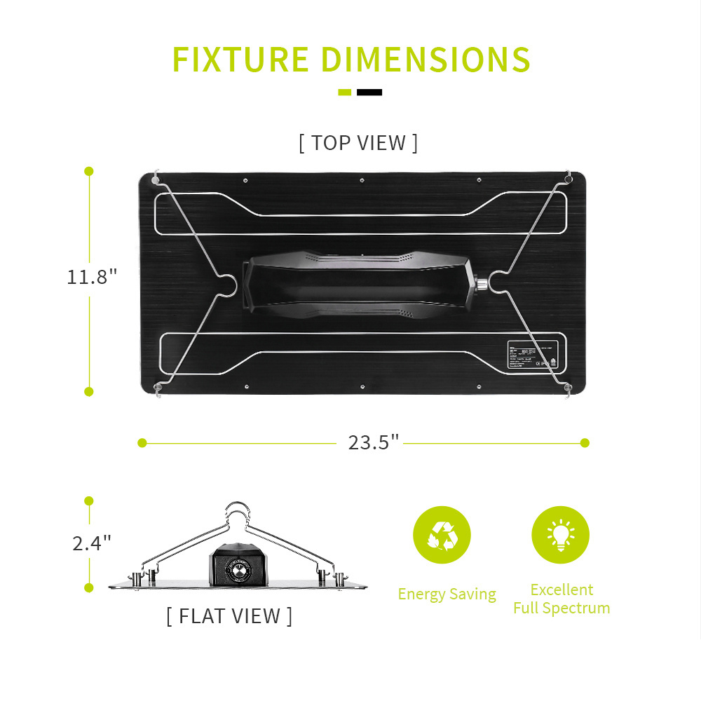 High PPF 240w Full Spectrum Indoor LED Grow Light Panel Hydroponic Grow Light For Plants Seeding Growing