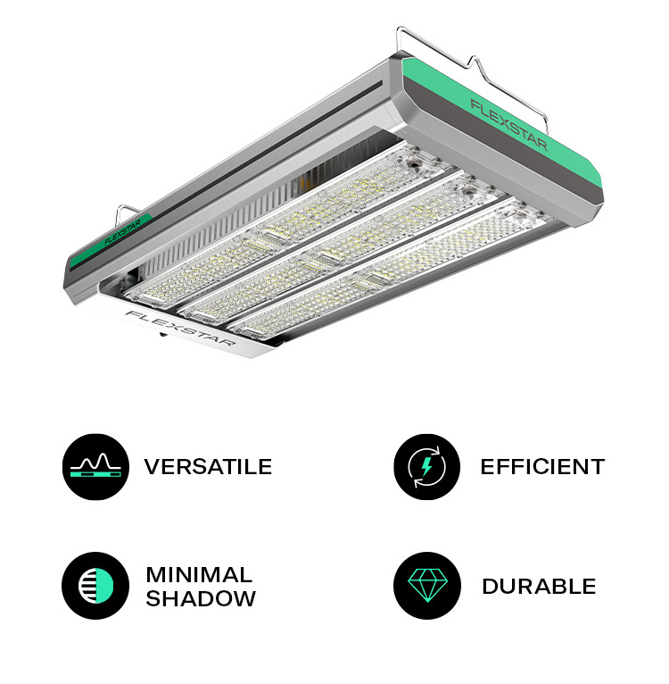 Flexstar Adjustable Light Distribution Samsung Diodes 1200 Watt 800 Watt 730 Watt Greenhouse Led Lighting