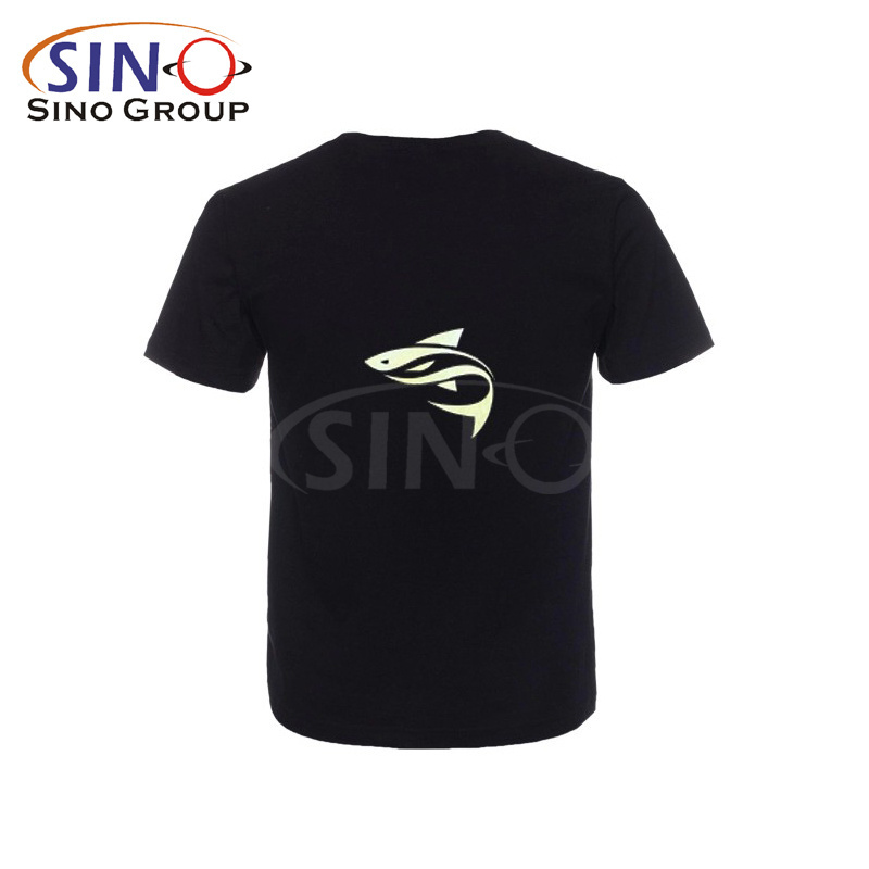 0.5x25M High Quality PU Material Glow In Dark T-shirts Luminescent Heat Transfer Photoluminescent Vinyl Film