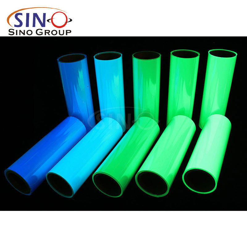 Glow In The Dark Luminescent PET Paper Wholesale Photoluminescent Film For Safety Instruction