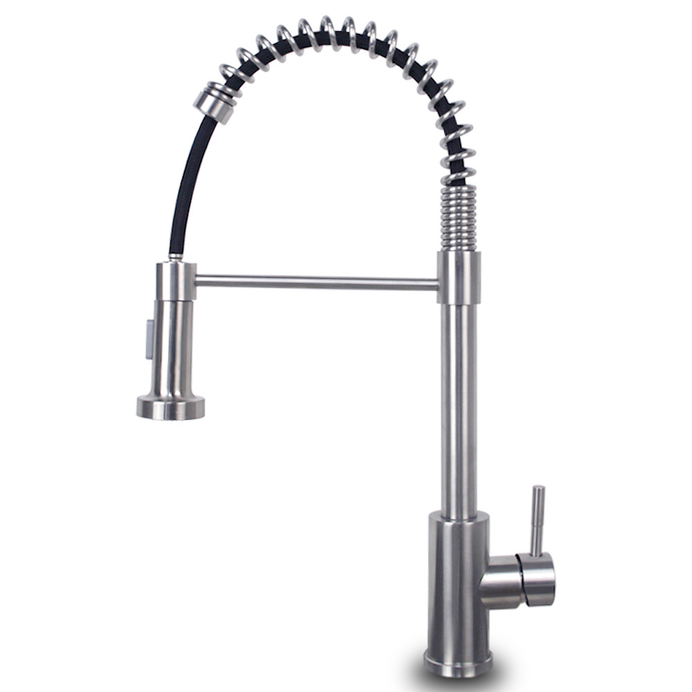 AG Stainless Steel Pull-Out 360 Degree Rotate Kitchen Tap Induction Smart Touch Sensor Faucet