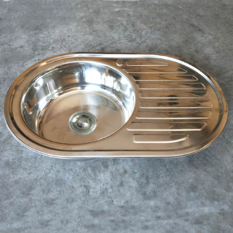 Single Bowl stainless steel kitchen faucet sink