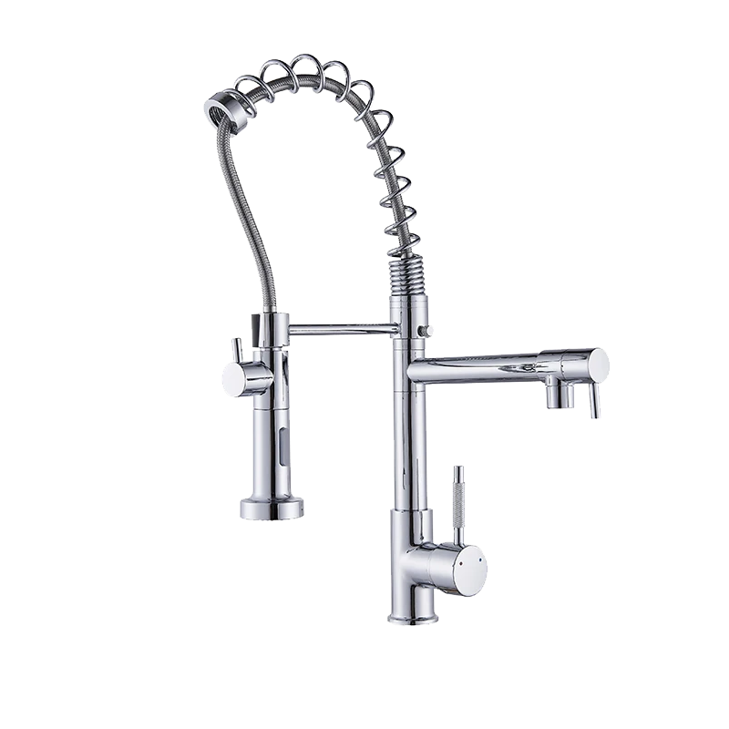 AG Plated Traditional Holes Contemporary Black Sink Zinc Classic Hot Cold Water Pull Down Brass Kitchen Taps Faucet