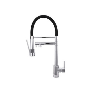 AG Universal Rotatable Tap Extender Swivel Extension Spring Pull Out Pull Down Sprayer Flexible Kitchen Faucet For Sink