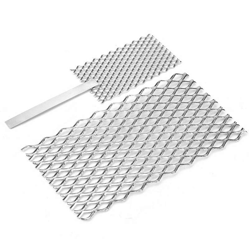 Platinum Plated Coated Titanium Mesh Anode Platinized Ti Plate Basket Electrode For Salt Chlorinator Water Electrolysis