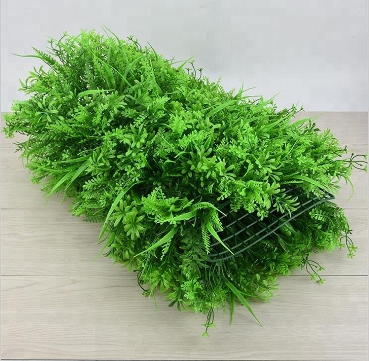 FC7501 wholesale grass wall artificial decoration turf backdrop