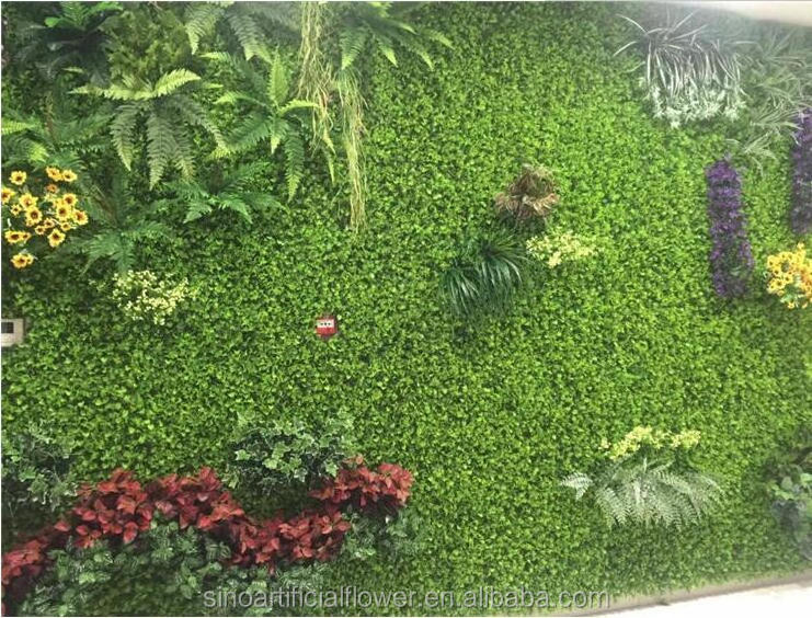 FC7509 artificial grass wall wedding backdrop wall