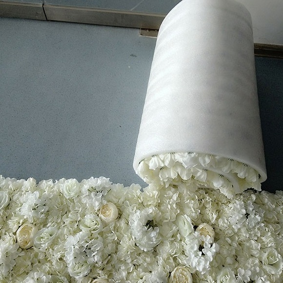 FC1009 New design customized wedding roll up flower wall backdrop for wedding decoration