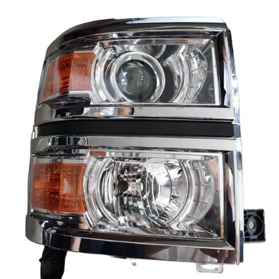 PROJECTOR HEADLIGHT  FOR  CHEVROLET SILVERADO HEADLAMP  2014 2015 2016 2017