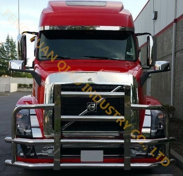 304 stainless steel Bull Bars For VOLVO VNL Truck Deer Guard for Mack truck Front Bumper For Freightliner cascadia