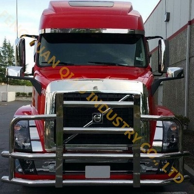 304 stainless steel Bull Bars For VOLVO VNL Truck Deer Guard for Mack truck Front Bumper For Freightliner cascadia