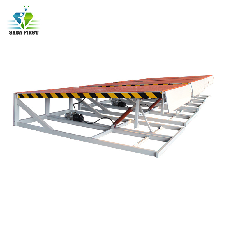 6ton 12 tons Container loading yard ramp fixed dock ramp