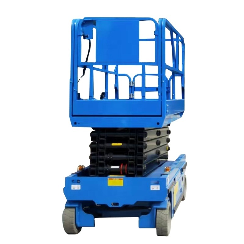 Hot Sale Self Propelled Scissor Lift Table with Automatic Leveling Support Legs