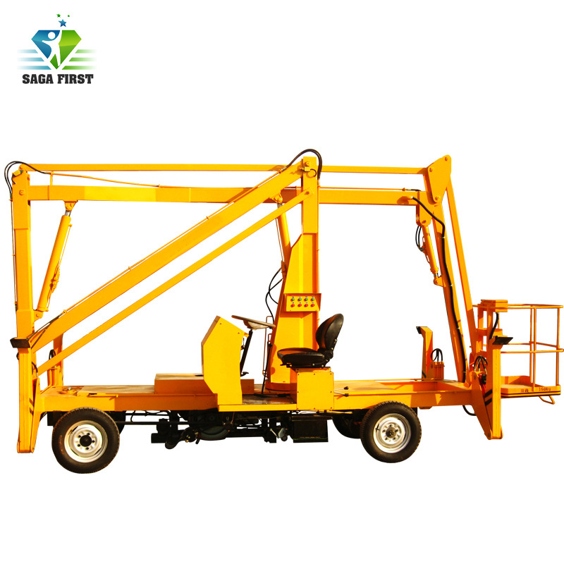 Towable Aerial Work Platform Spider Lift Cherry Picker For Sale