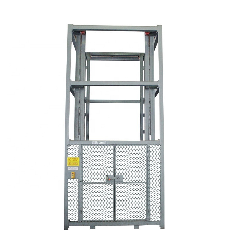 Guide Rail Used Goods Elevator for Sale Vertical Freight Cargo Lifter