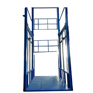 Electric small goods lift hydraulic Material lift cargo elevator wall mounted freight elevator