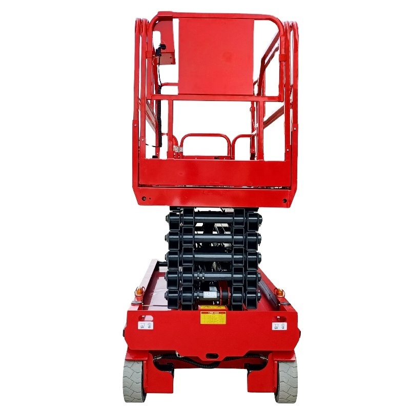 Hot Sale Self Propelled Scissor Lift Table with Automatic Leveling Support Legs